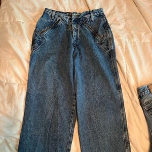 Vintage thoroughbred jeans.